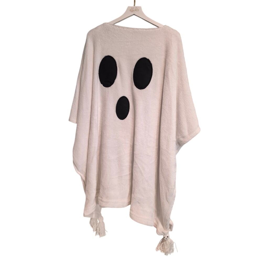 Ghost Fleece Poncho / costume/ fall favorite!